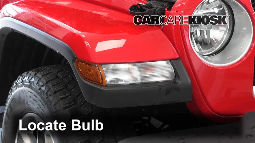 2021 Jeep Wrangler Unlimited Sahara 2.0L 4 Cyl. Turbo Lights Daytime Running Light (replace bulb)